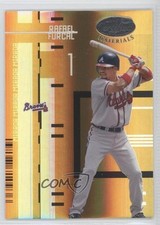 2005 Leaf Certified Materials Mirror Gold 14/25 Rafael Furcal #107 2u3