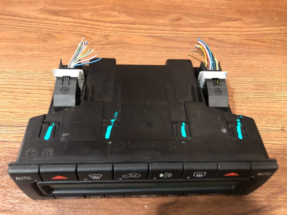 MERCEDES W210 E320 E500 E55 E420 FRONT AC CLIMATE CONTROL HEATER SWITCH OEM #11 - Image 3 of 4