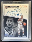 2018-19 Panini Noir Monte Morris RC Rookie Auto Autograph #/99 Nuggets