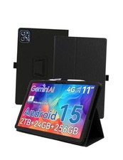 Case for TABWEE W90/T90 Tablet 11 Inch  WUNIAK Premium Leather Business BlacK