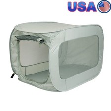Soft Sided Pet Kennel Portable Dog Cat Carrier Travel Mesh Design 50lbs Limit US