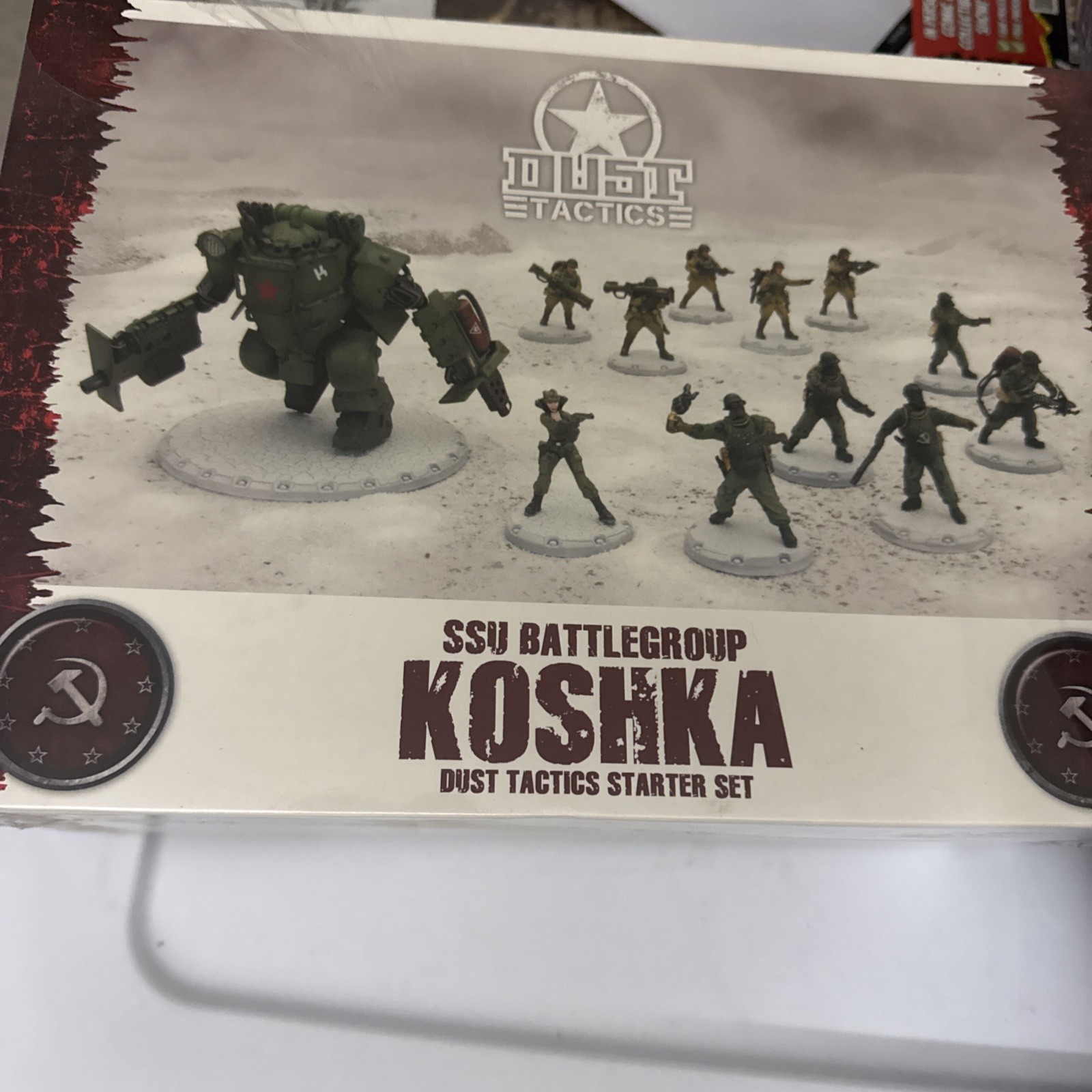 Dust Dust 1:48 SSU Primed SSU Battlegroup Koshka - Starter Set VG/NM