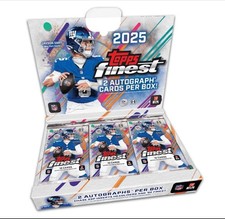 2025 Topps Finest Football - Hobby Box Confirmed Pre Order / PRESALE