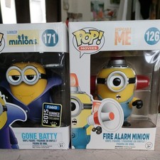 Funko Pop Minions Figures Set of 2 Unopened Vinyl Collectibles Boxed