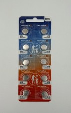 10 Renata 373 SR916SW Silver Oxide 1.55V Low Drain Coin Cell Batterie Exp 2027 
