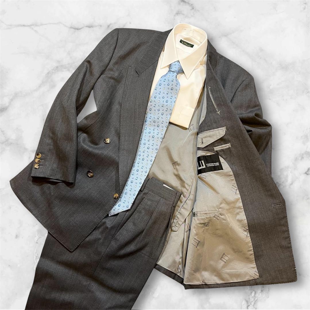 Unique Authentic Dunhill Setup Suit Double Breast… - image 10