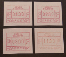 Belgium 1983 ATM Frama - Identification P3023 - Oostende 1 Type 11