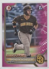 2022 Bowman Prospects Fuchsia Border 33/299 Brandon Valenzuela #BP-28 n0c