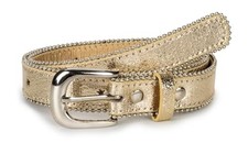 Kids-Western-Belts for Boys-Girls Cowboy-Cowgirl fit for 21"-25" waist Gold