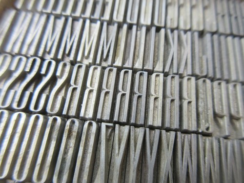 Letterpress Lead Type 36 Pt. Empire - ATF # 597 C10 - Picture 7 of 11