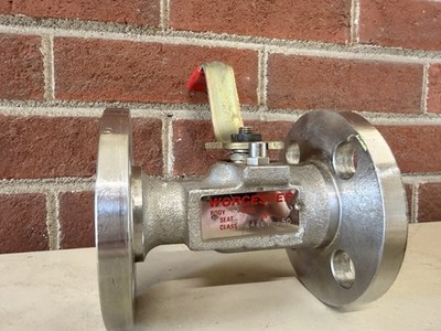 Flowserve Worcester 3/4  flanged ball valve stainless, MPN 4466T 150