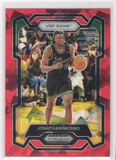 #30 Jonathan Mogbo 2024-25 Prizm Draft Picks Red Ice RC USF Dons