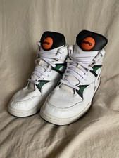 Reebok Pump Omni Zone Retro White Green V60502 Men UK 6.5 US 7.5 EUR 40 ERS 