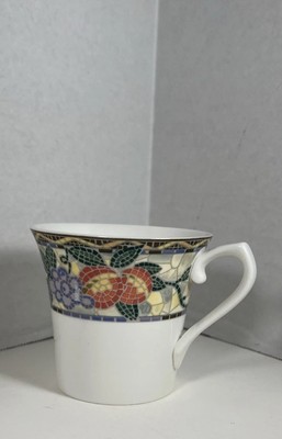 Cup Fruit Art Mikasa Ultima Plus Chelsea Court Mosaic HK704 Fine China