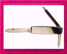 * OLD AND NICE NAIL PLATE * AVINOX * WALNUT * ALL METAL * XXth * MINT *