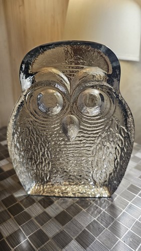 Blenko Owl Bookend 1960s Joel Meyers Original!! - Picture 4 of 8