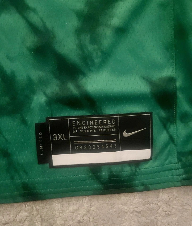 耐克 2020 男式立陶宛国家篮球队奥运会球衣尺寸 3XL — 第 3/4 张图片