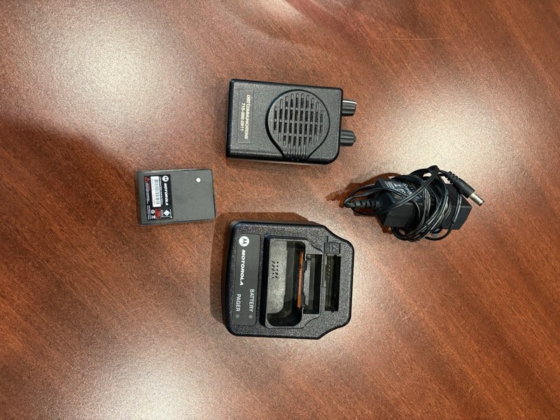 Motorola Minitor V Pager with Charger – Used, Good Condition