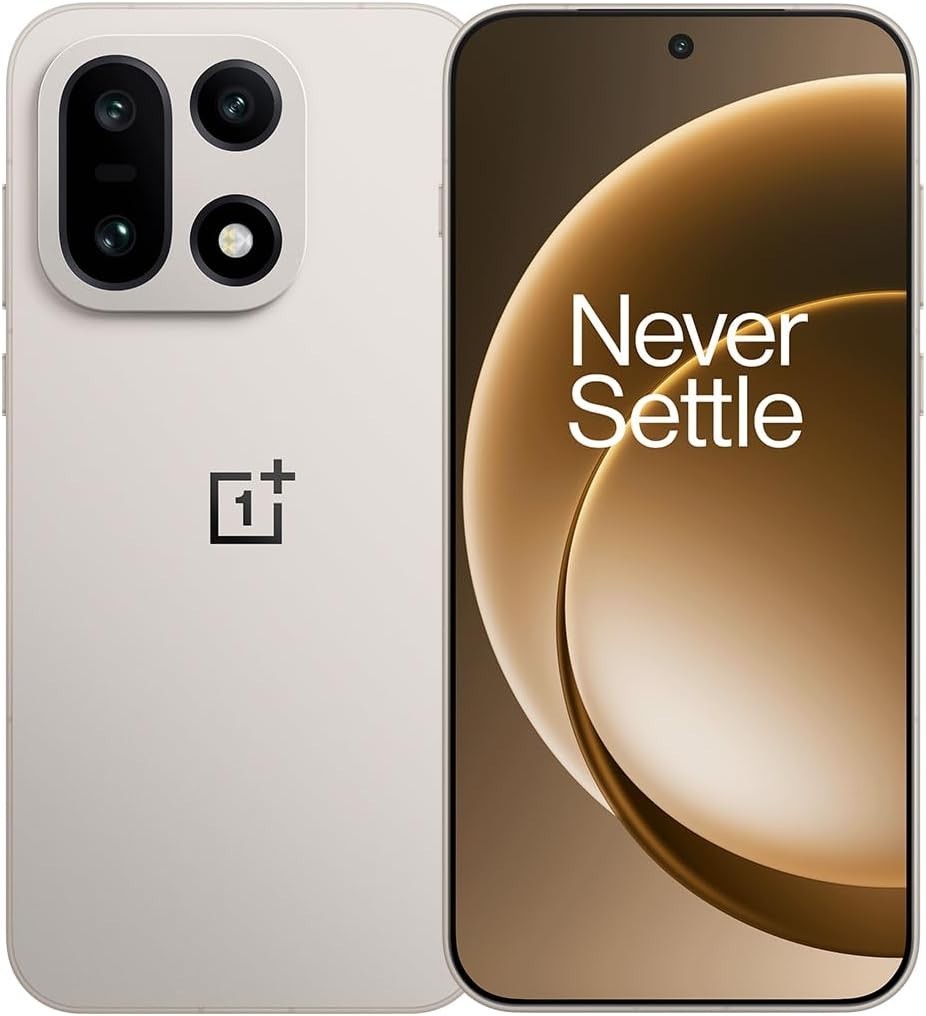 OnePlus 15 5G Dual SIM - 512GB 16GB RAM - Unlocked - Sand Storm - Brand New