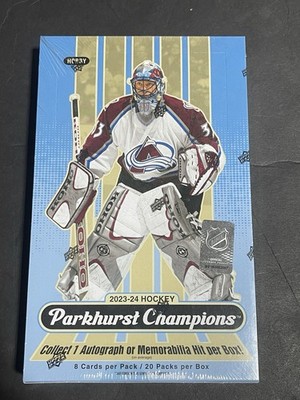 2023-24 Upper Deck Parkhurst Champions Hockey SEALED Hobby Box BEDARD/CARLSSON