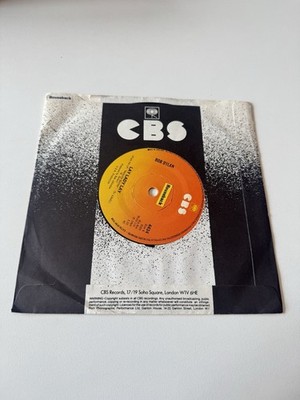 Bob Dylan - ''Lay Lady Lay / Peggy Day'' - CBS 7'' Single