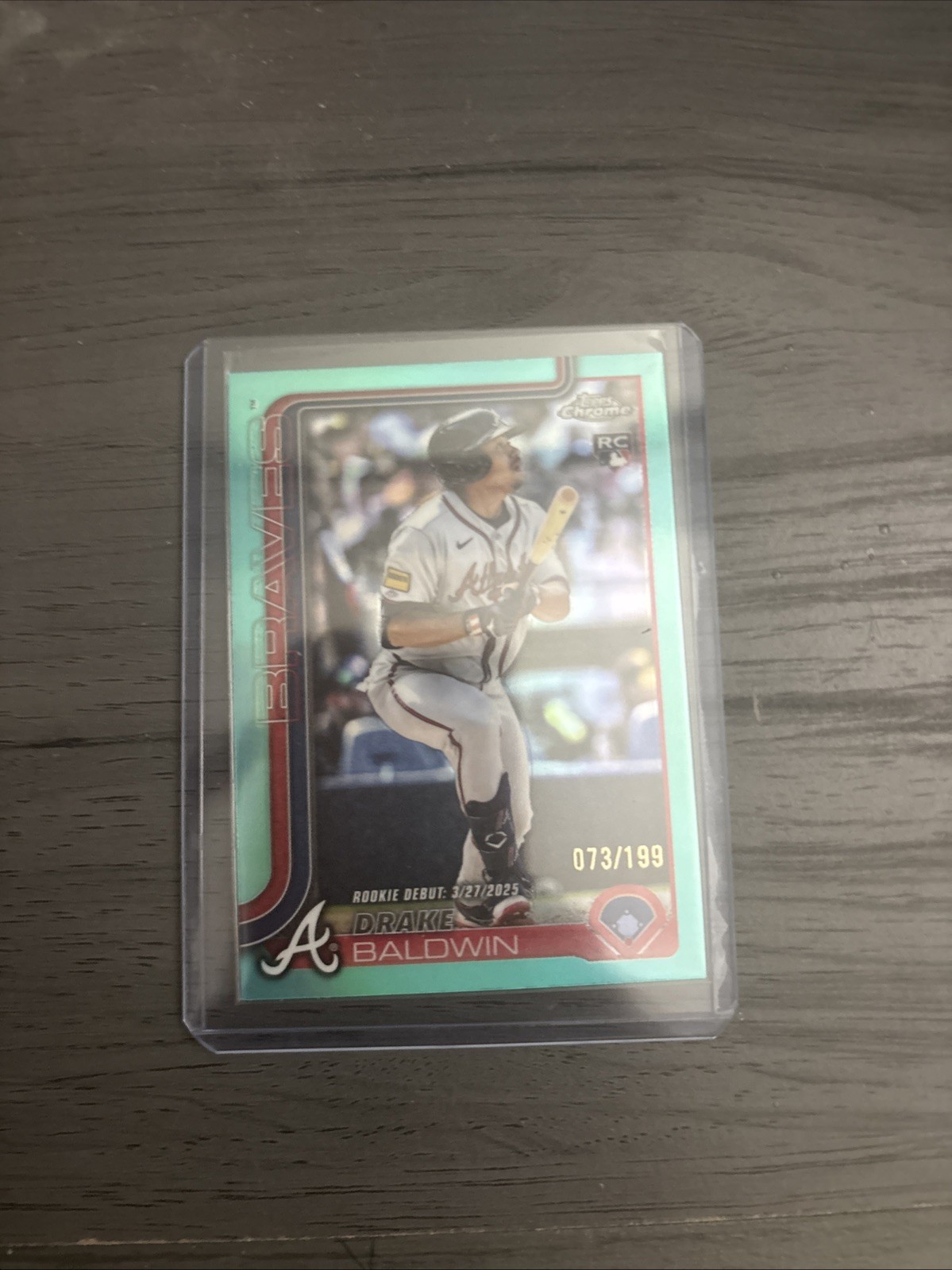 2025 Topps Chrome Update Drake Baldwin  Refractor /199 #USC88 RC