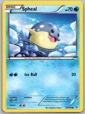 Spheal 24/106 Common Flashfire Pokemon Lightly Played