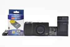  Mint w/Charger/Battery Ricoh GR DIGITAL Black Compact Camera 8.1MP JAPAN