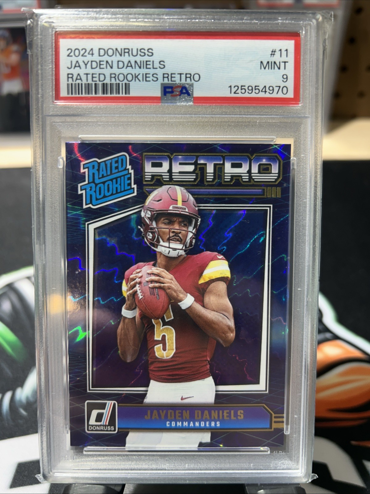 2024 Panini Donruss - Rated Rookie Retro Jayden Daniels #11 (RC)