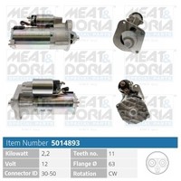 Meat & Doria Starter FüR Volvo XC60 156 D5 AWD D3/D4 V40 SchräGheck BW 135 2.4