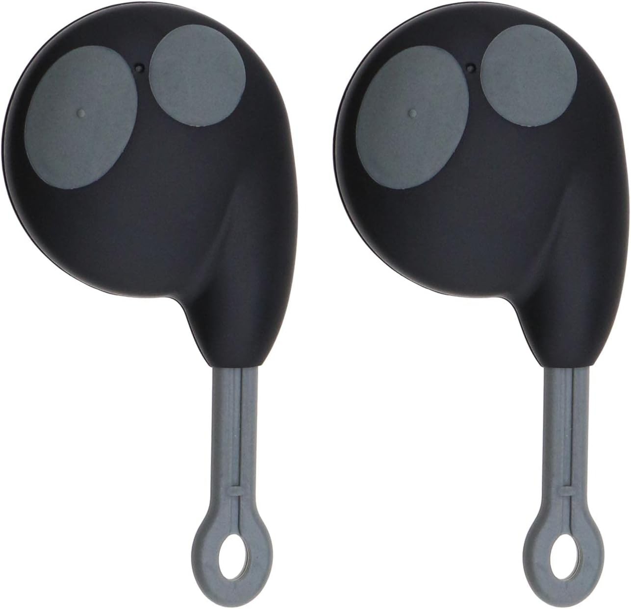 The Lord of the Tools 2pcs 2-button Car Key Fob Case Replacement Housing Shell