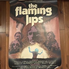 Flaming Lips United States Summer Tour 2025 Rock & Pop Concert Poster