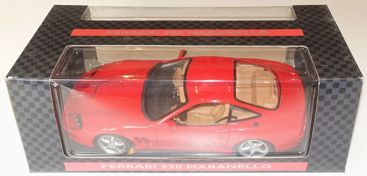 Miniature Minichamps Ferrari 550 Maranello 1996 – Rouge, échelle 1/43, état Superbe