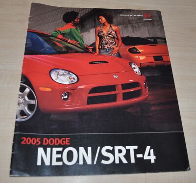 2005 Dodge Neon SRT-4 Brochure Prospekt | eBay
