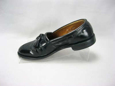 Allen Edmonds 1809 Cody Black Woven Leather Kiltie Tassel  display picture 2