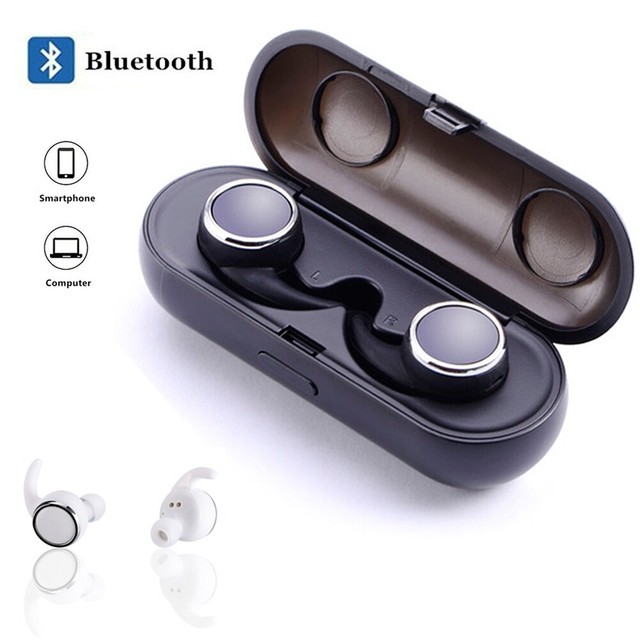 TWS Wireless Earphones Bluetooth Stereo Earbuds Noise ...