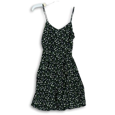 Old Navy Womens Black Floral Strappy Side Zip Short Fit & Flare Dress Size XS | eBay Old Navy Womens Black Floral Strappy Side Zip Short Fit & Flare Dress Size XS | eBay