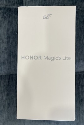 Honor Magic 5 lite 5G (256GB+8GB) GSM Factory Unlocked 6.67'' AMOLED 64MP - NEW!