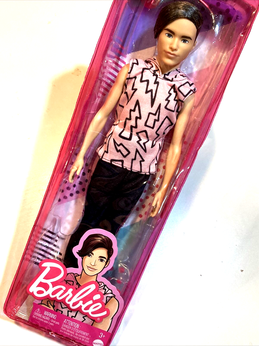 Barbie ケン人形 Barbie Ken doll #193 Fashionista Mattel handsome with Rooted Hair
