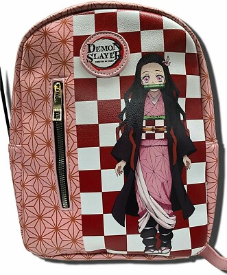 Demon Slayer - Nezuko Kamado Pink Mini Backpack Great  display picture 1