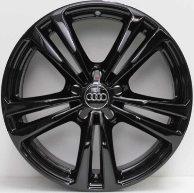 18 inch Genuine Audi S3 / A3 2017 MODEL ALLOY Wheels in custom black ...