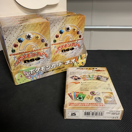 Pokemon Card Neo Genesis Starter Deck Display Box INSERTS + BOXES ONLY EMPTY - Picture 18 of 21