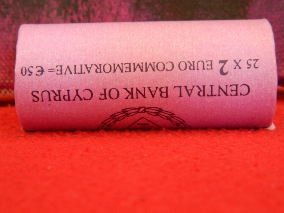 Chypre, 2009 2 euros Roll, 25 Coins, EMU - Photo 2/2