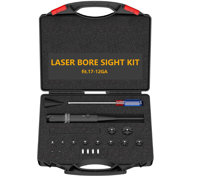 Professional Laser Bore Sight Kit Multiple Caliber Upgraded Laser