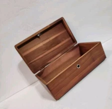 Vtg Mini LANE Cedar Chest Wooden Box Bloomer WI Phillips Farmer Store Co  *ds