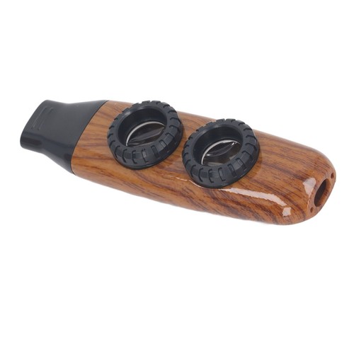 (Wood Color)Kazoo Flute Dual Hole Flute Adjustable Musical Wind Instrument BT0 - Picture 18 of 22