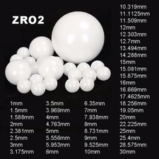 ZrO2 Zirconia Oxide Ceramic Ball Bearing G5 Resistant Corrosion Sizes: 1mm-30mm