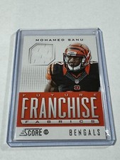 2013 Score Future Franchise Fabrics Mohamed Sanu #FR-MS Cincinnati Bengals