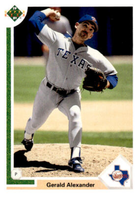 1991 Upper Deck Final Edition #72F Gerald Alexander Rookie Texas Rangers