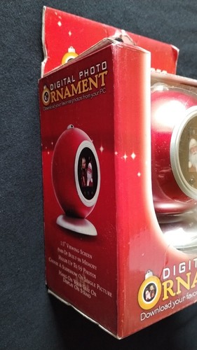 Digital Photo Christmas Tree Ornament Screen Display Up To 59 Pics New FAST SHIP - Picture 11 of 13